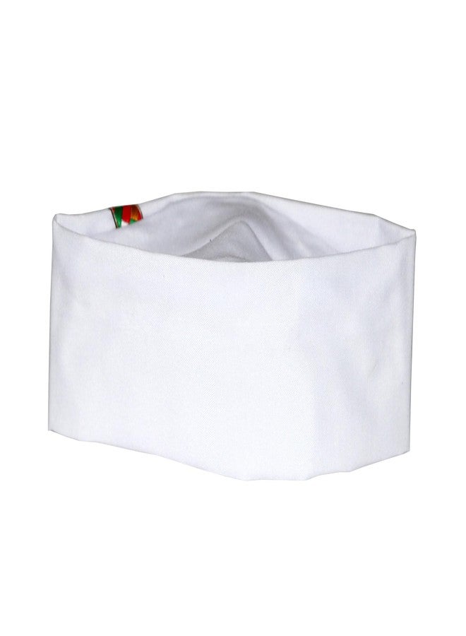 KETKAR Uttarakhand Pahadi Topi/Cap,Brahmakamal Uttarakhand Topi, Himachali Cap (White Cotton) - Image 4